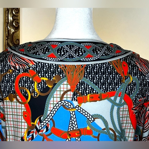 NWOT Gretchen Scott Jersey Bordertown Dress - Ditto Size Medium - Picture 10 of 12